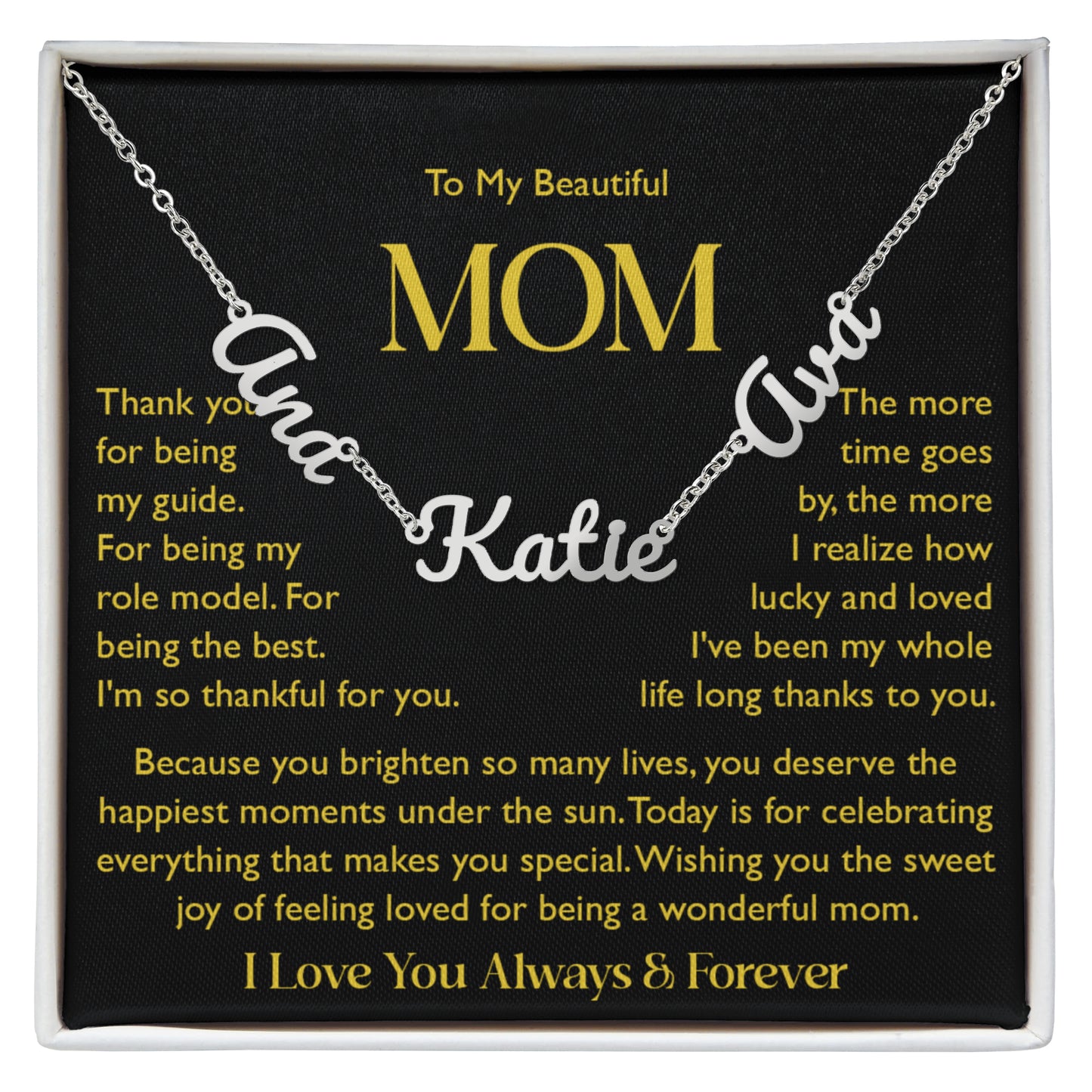 custome name mom 5