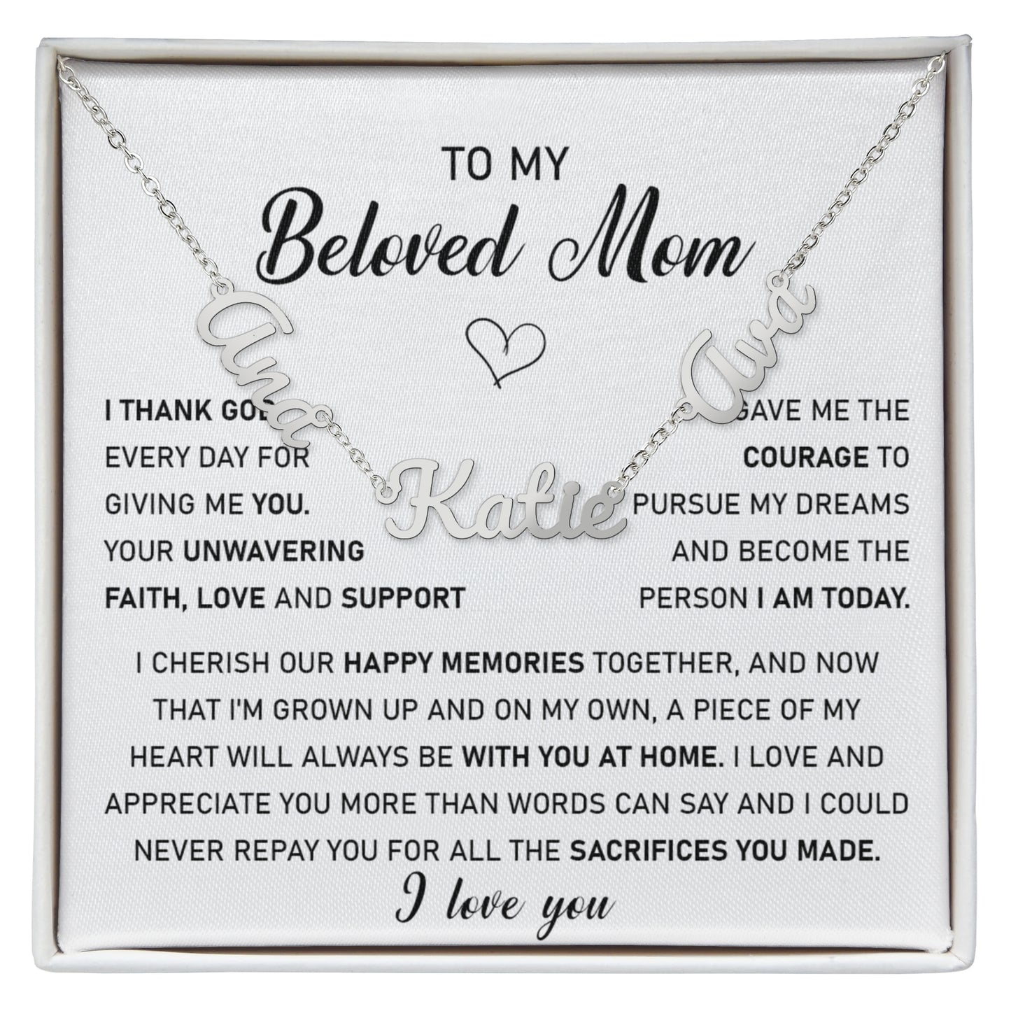 custome name mom 8