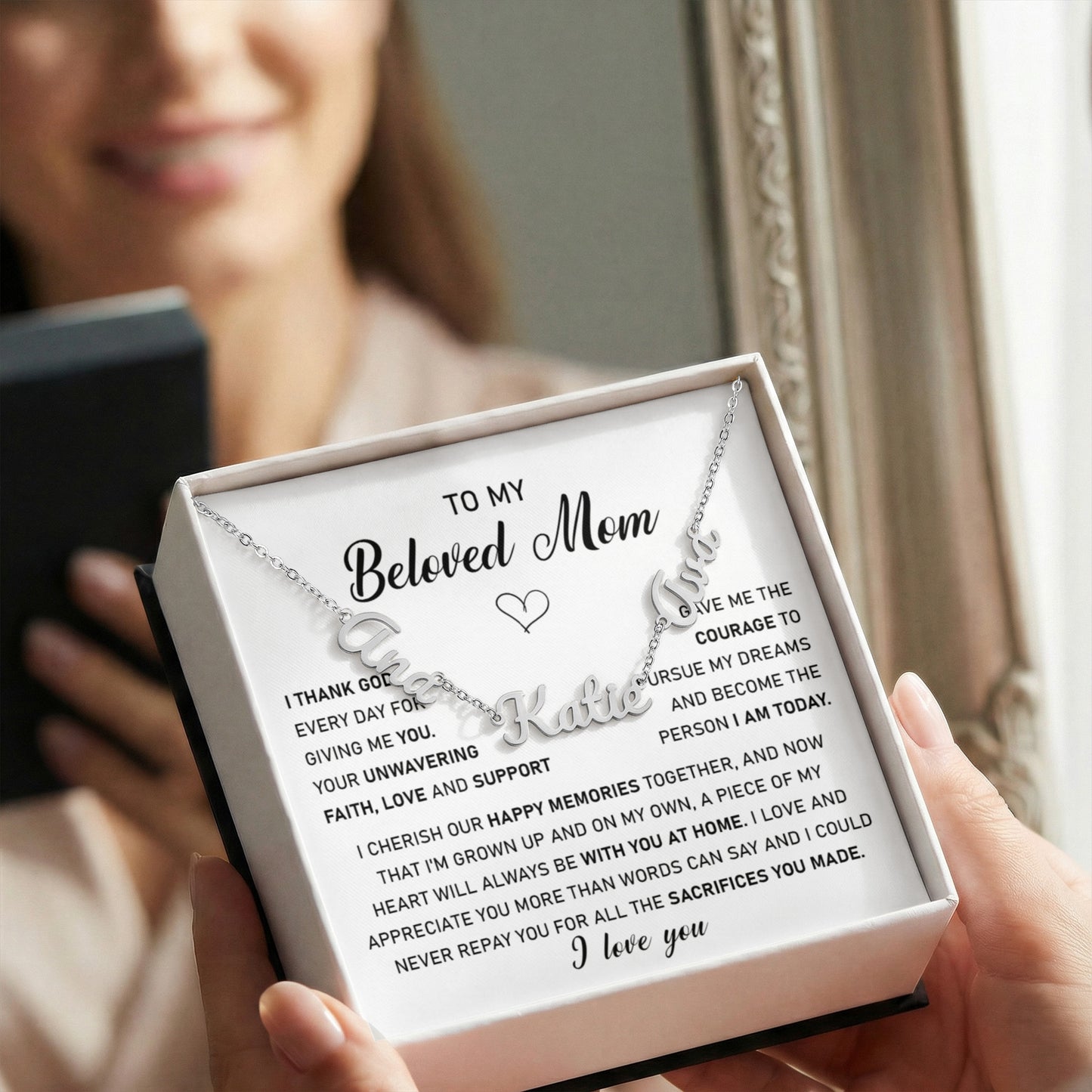 custome name mom 8