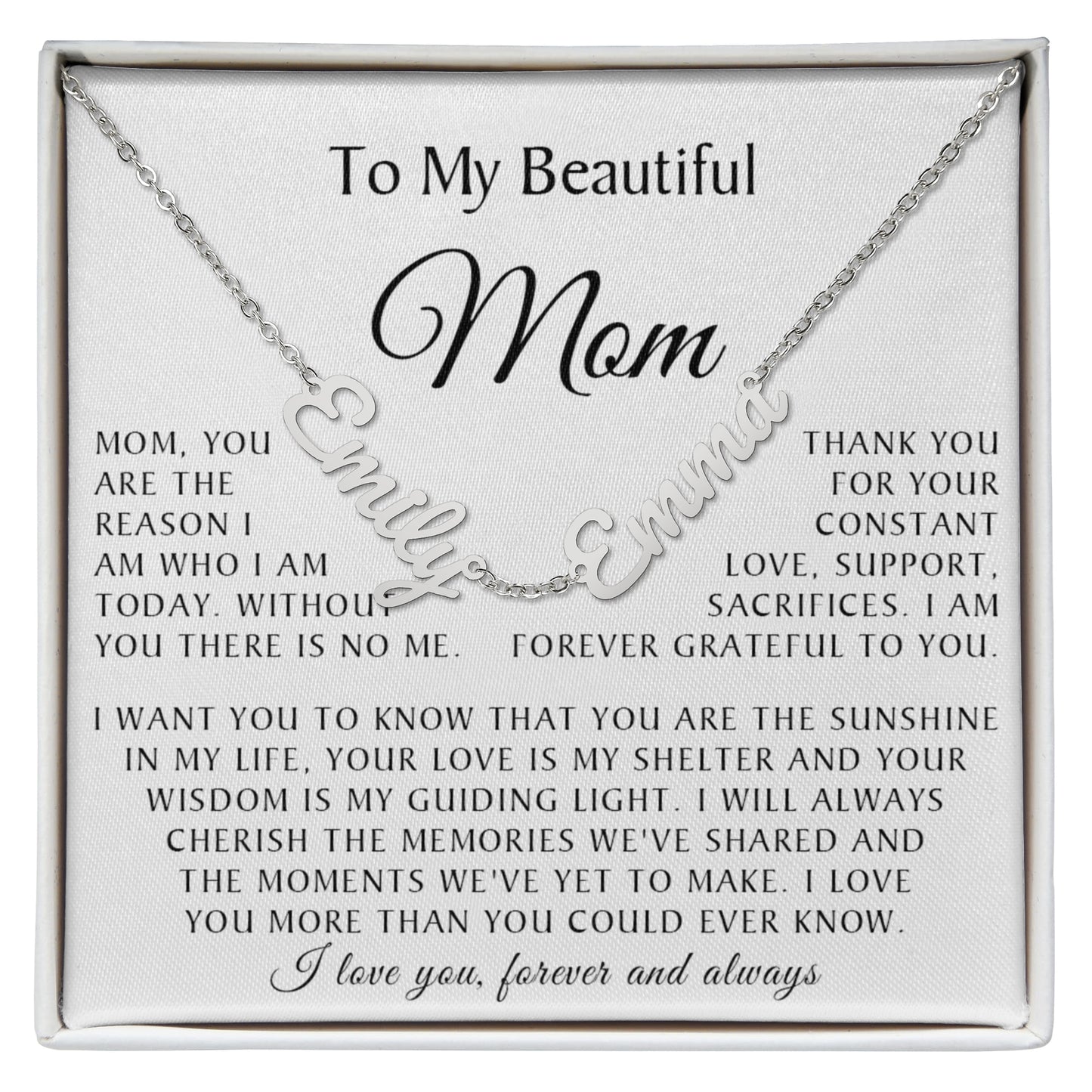 custome name mom 1