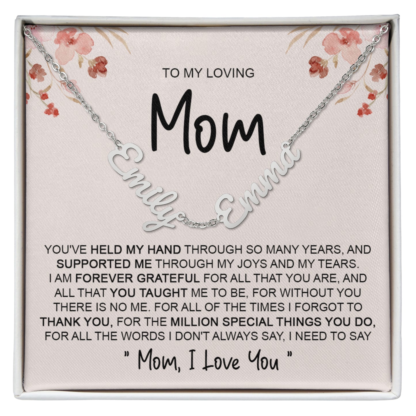 custome name mom 4