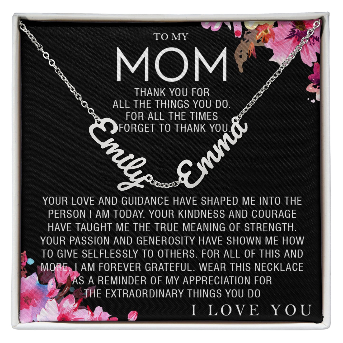 custome name mom 3