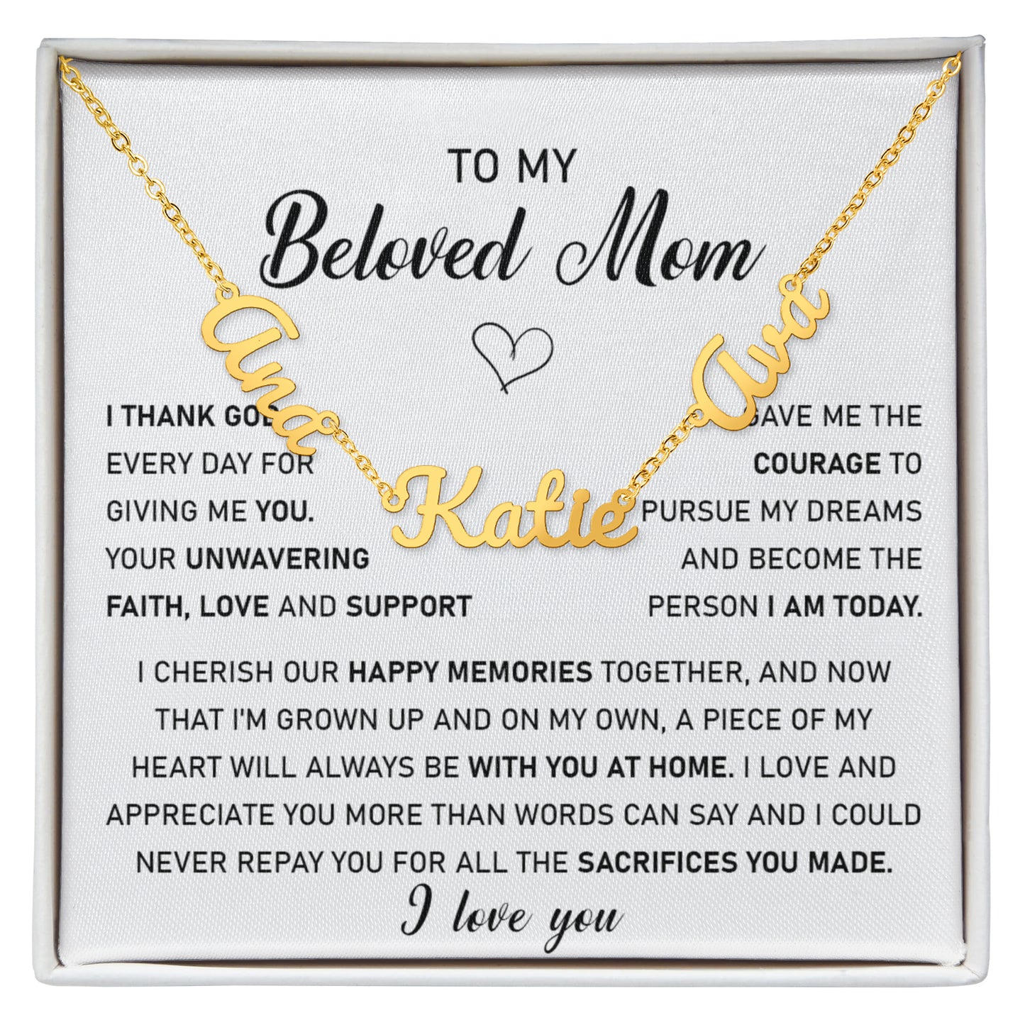custome name mom 8