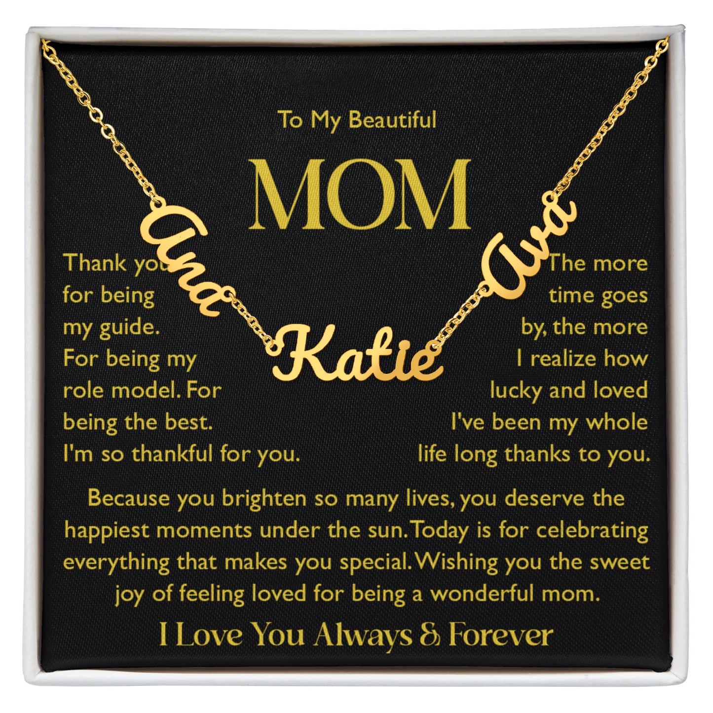 custome name mom 5