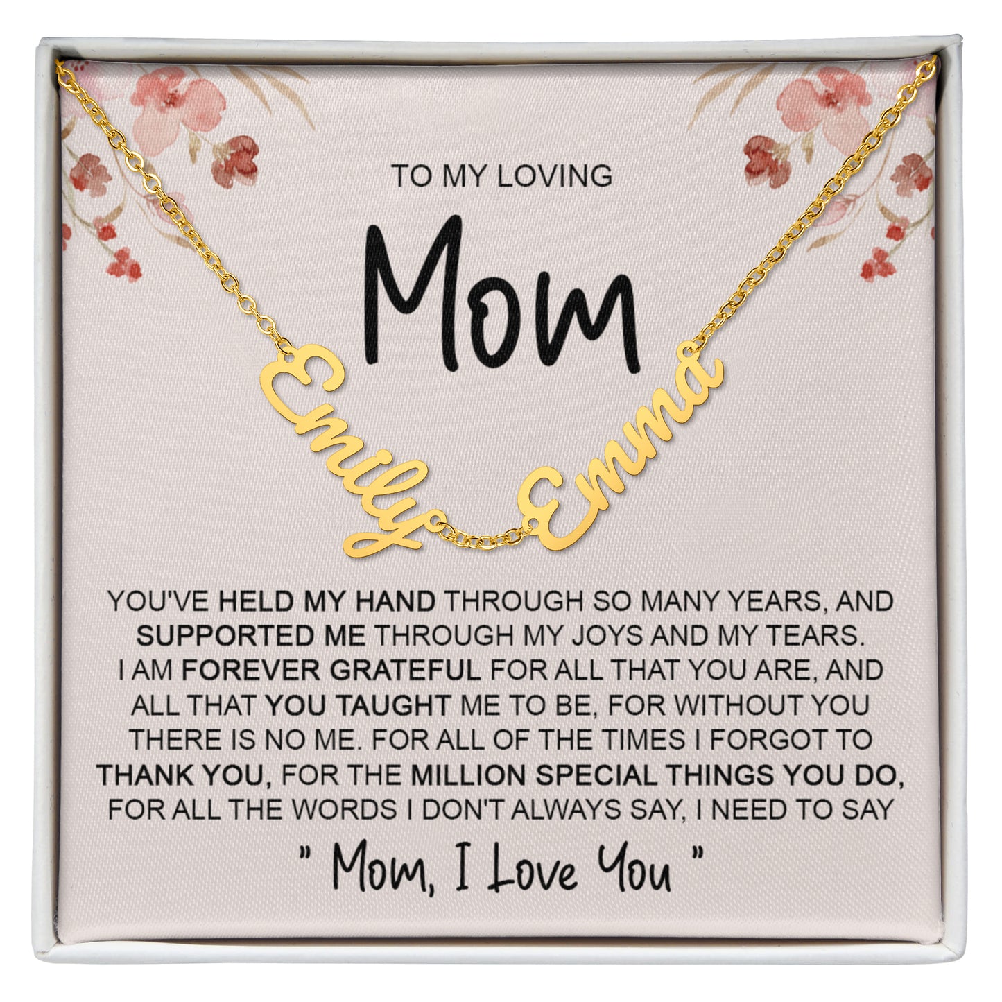 custome name mom 4