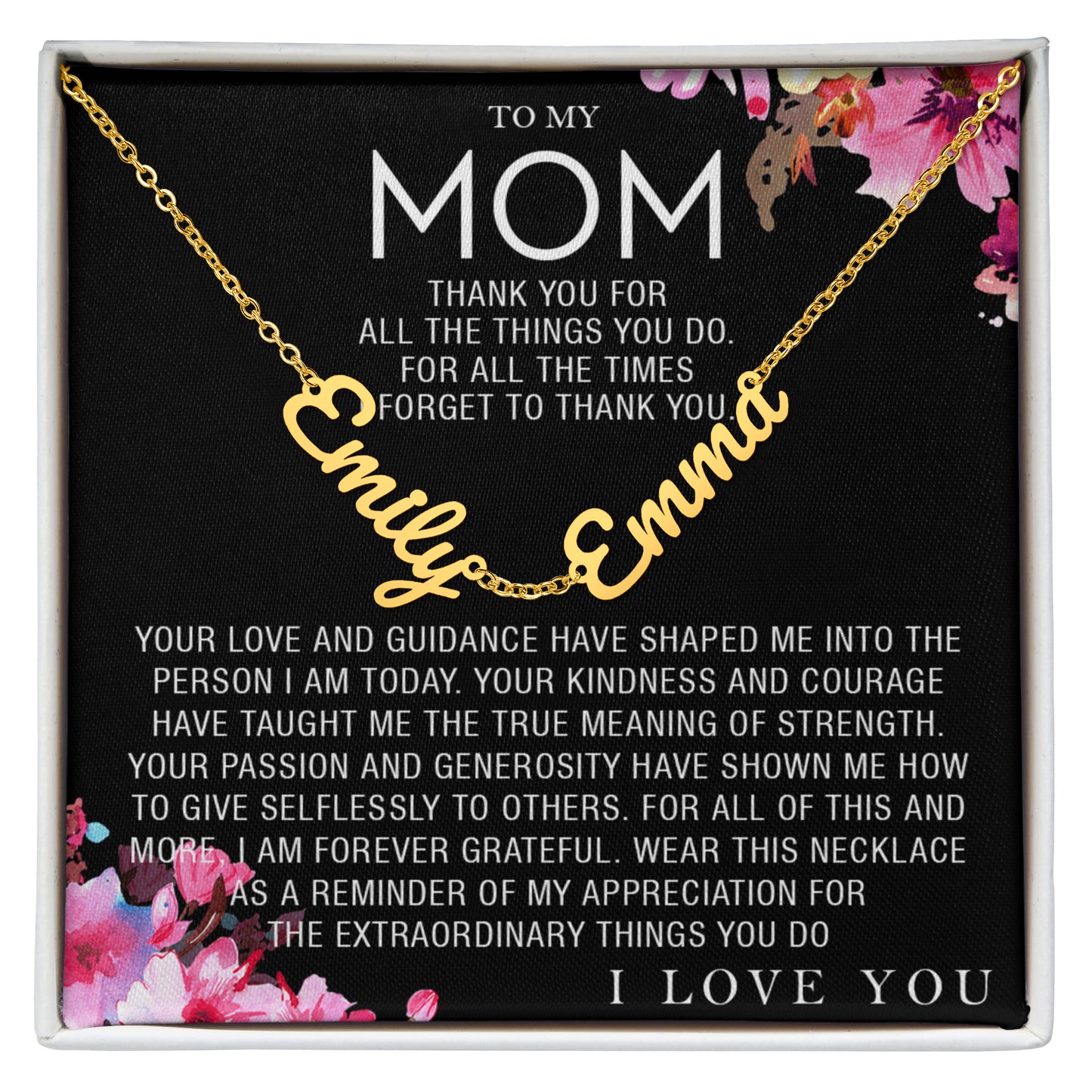custome name mom 3