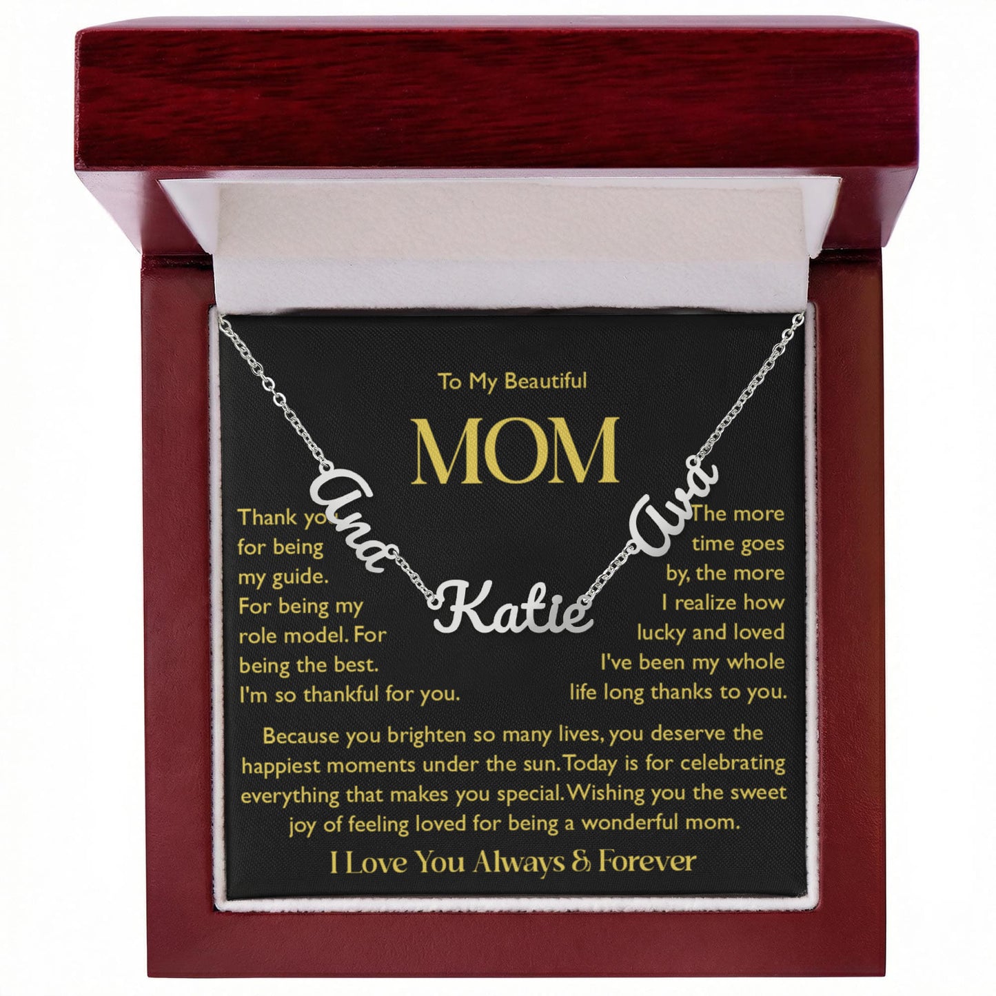 custome name mom 5