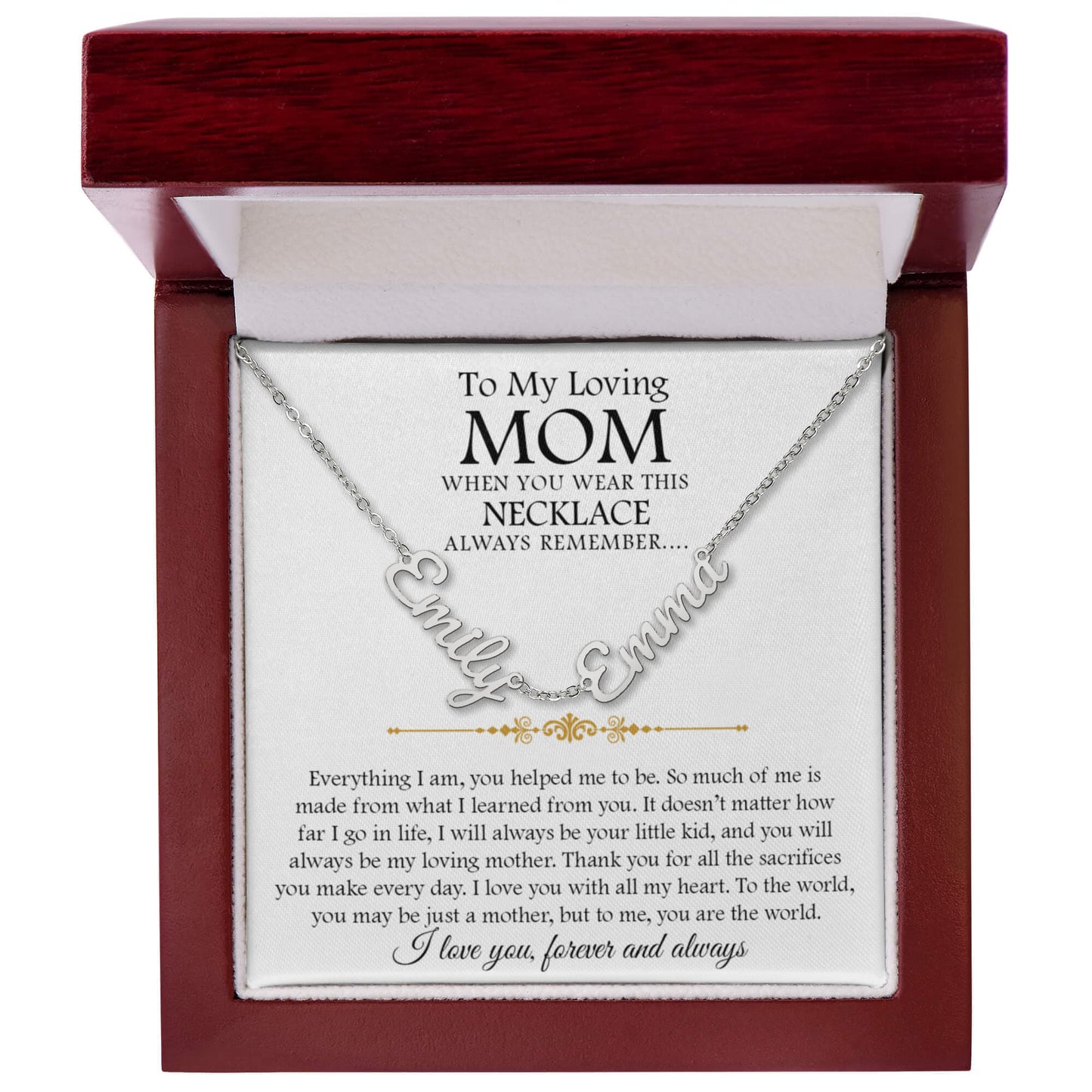 custome name mom 2