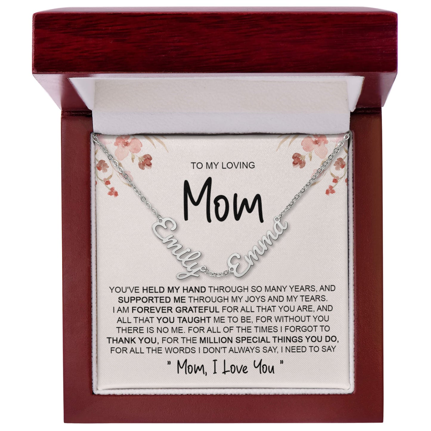 custome name mom 4
