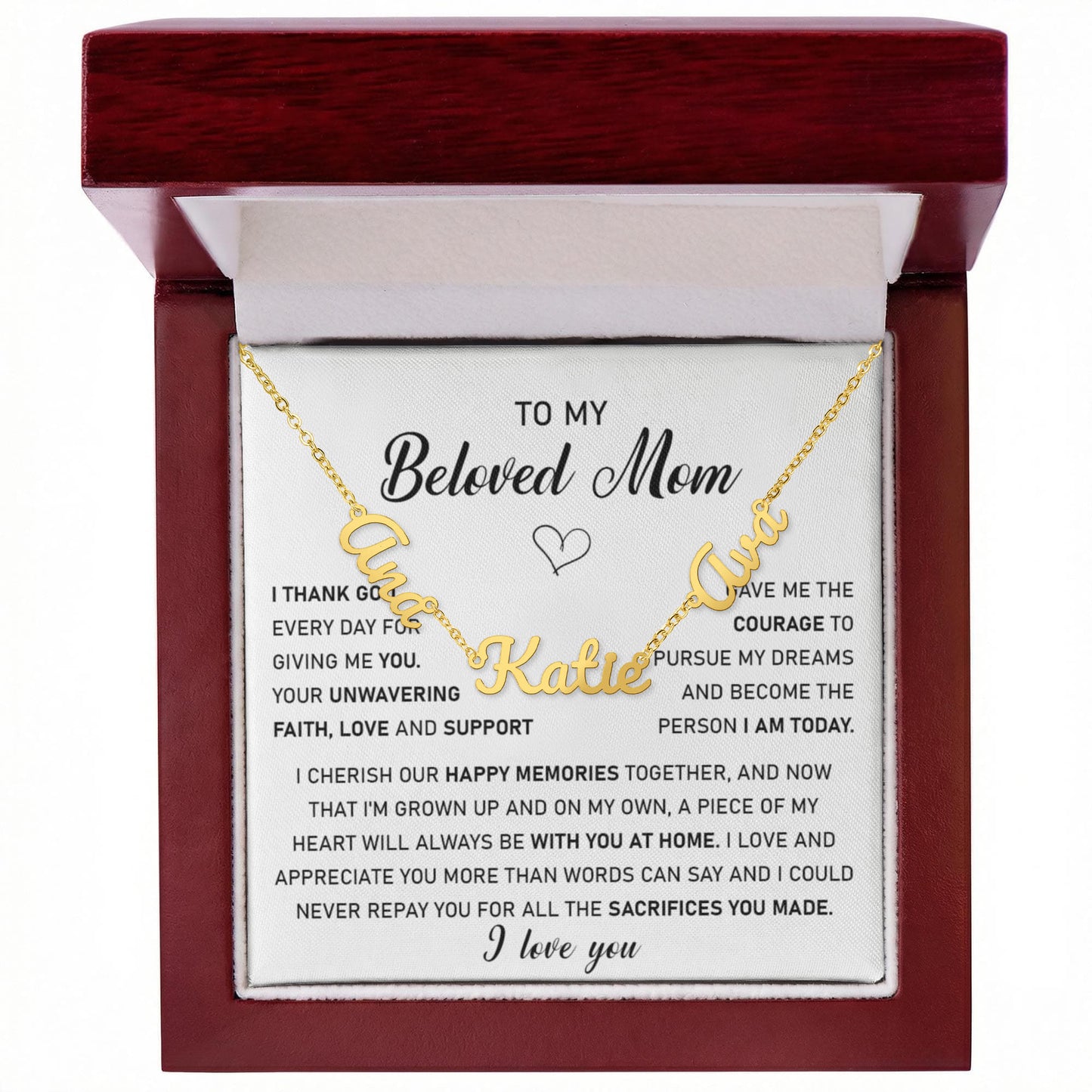 custome name mom 8