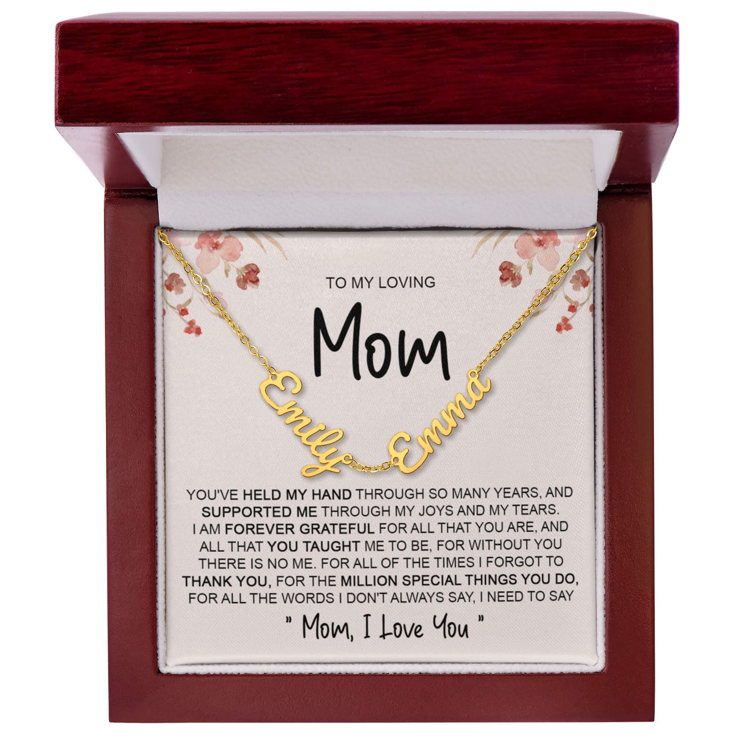 custome name mom 4