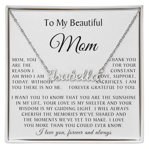 custom  1 name mom 1