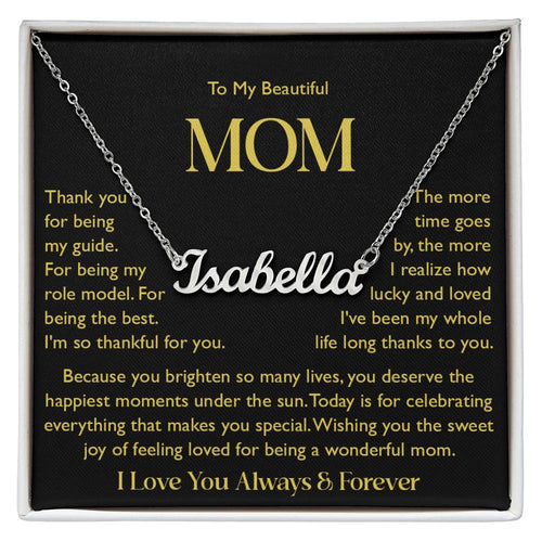 custom  1 name mom 5