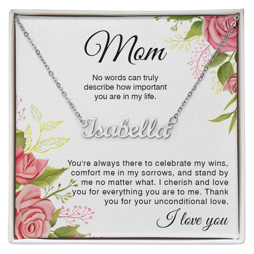 custom  1 name mom 6