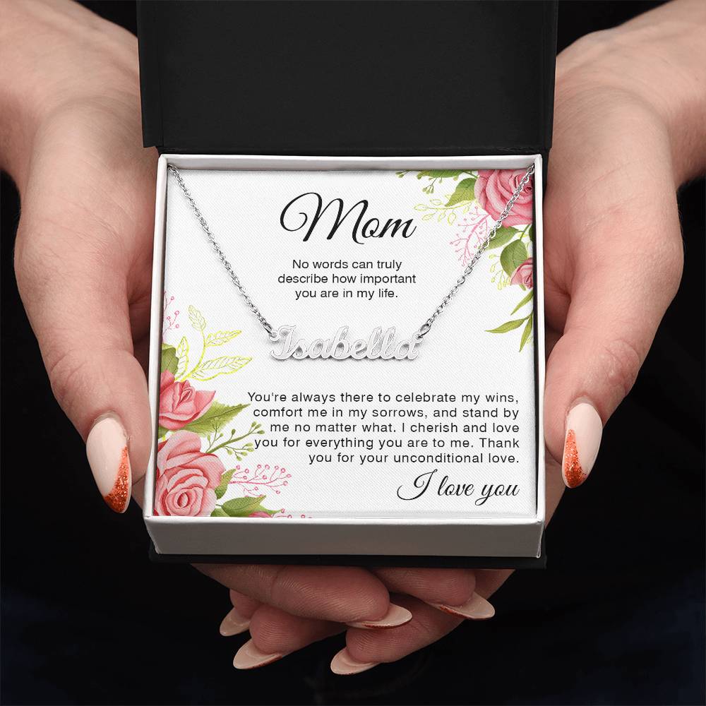 custom  1 name mom 6