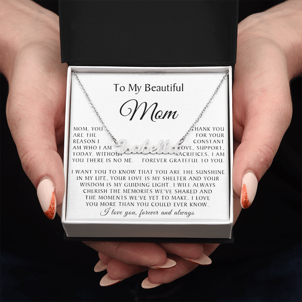 custom  1 name mom 1