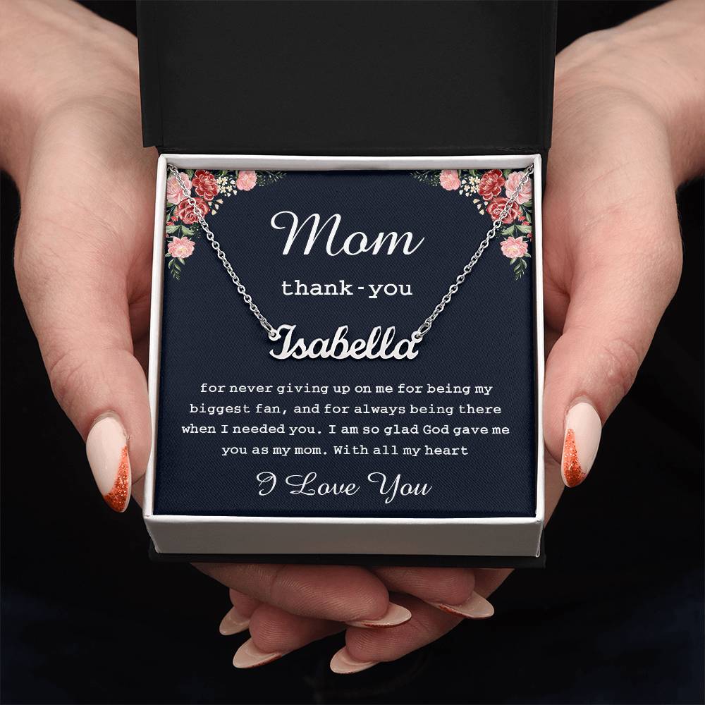 custom  1 name mom 7