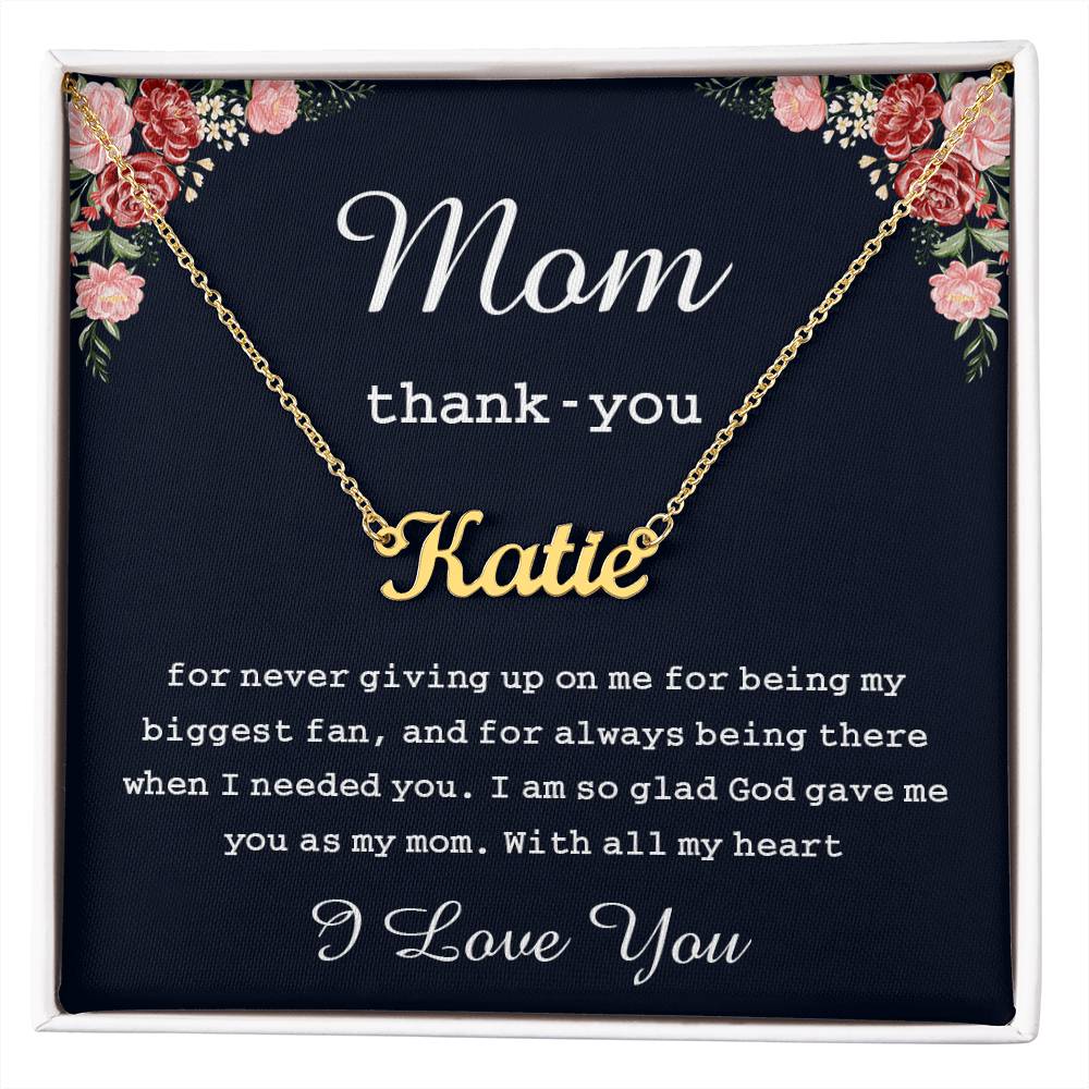custom  1 name mom 7
