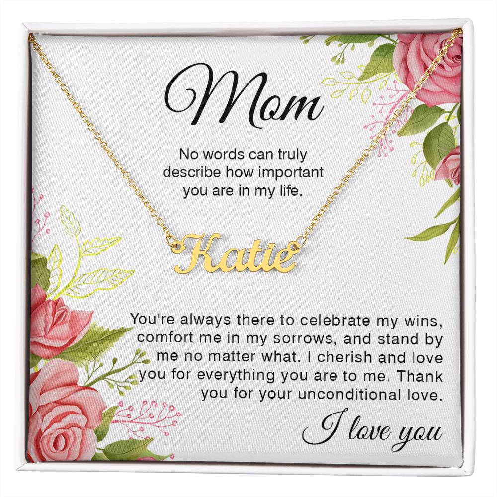custom  1 name mom 6