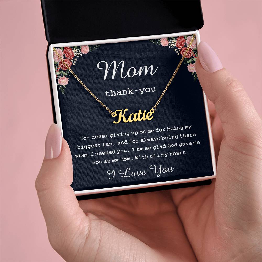 custom  1 name mom 7