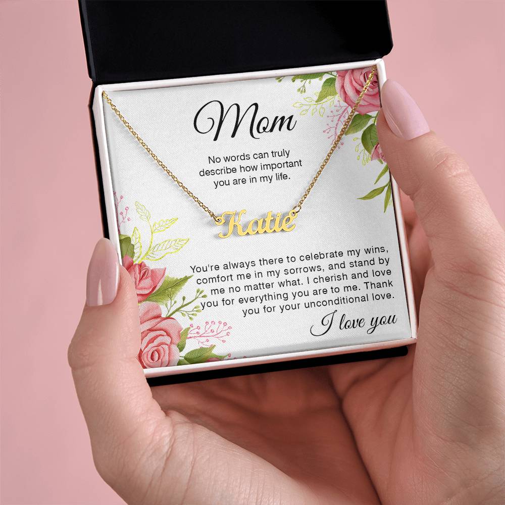 custom  1 name mom 6