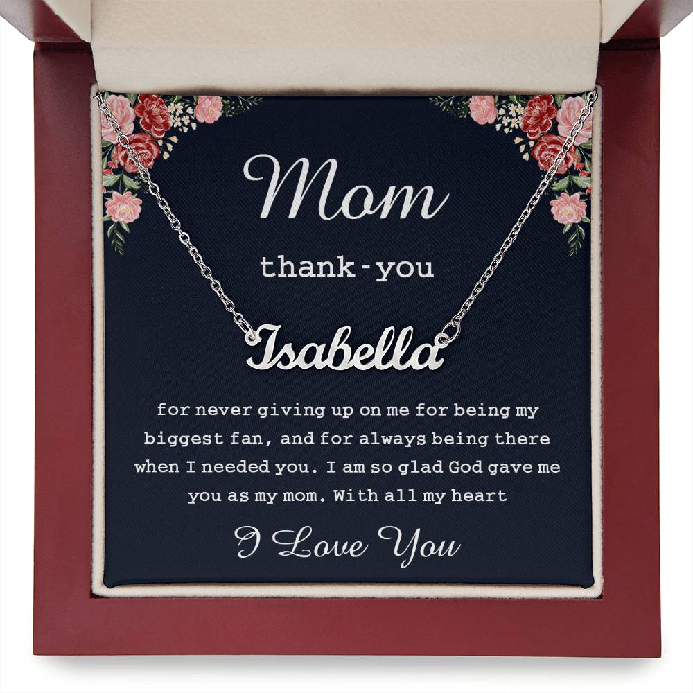 custom  1 name mom 7