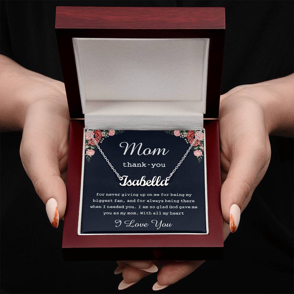 custom  1 name mom 7