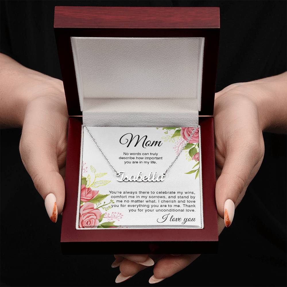 custom  1 name mom 6