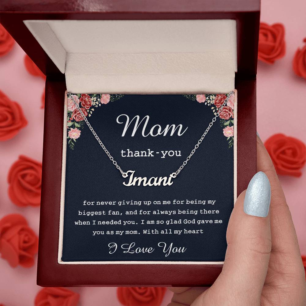 custom  1 name mom 7