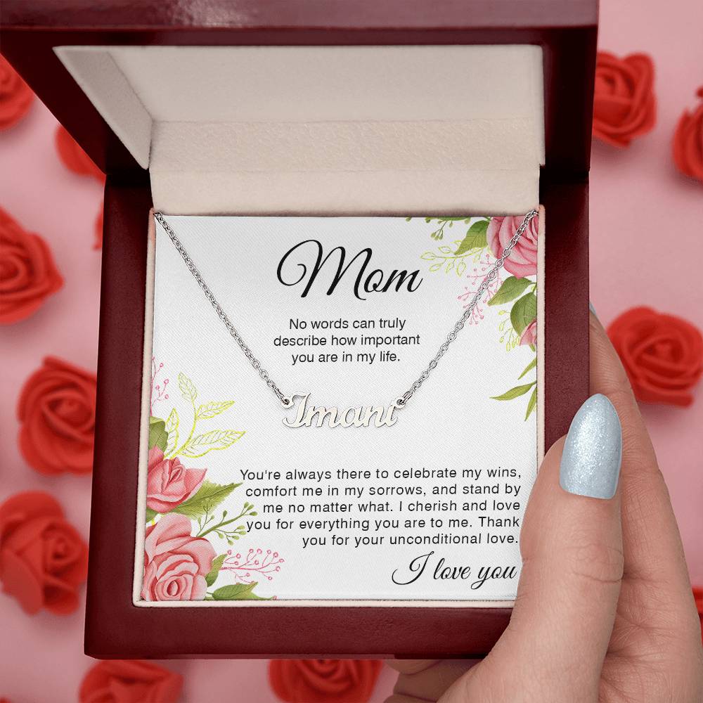 custom  1 name mom 6