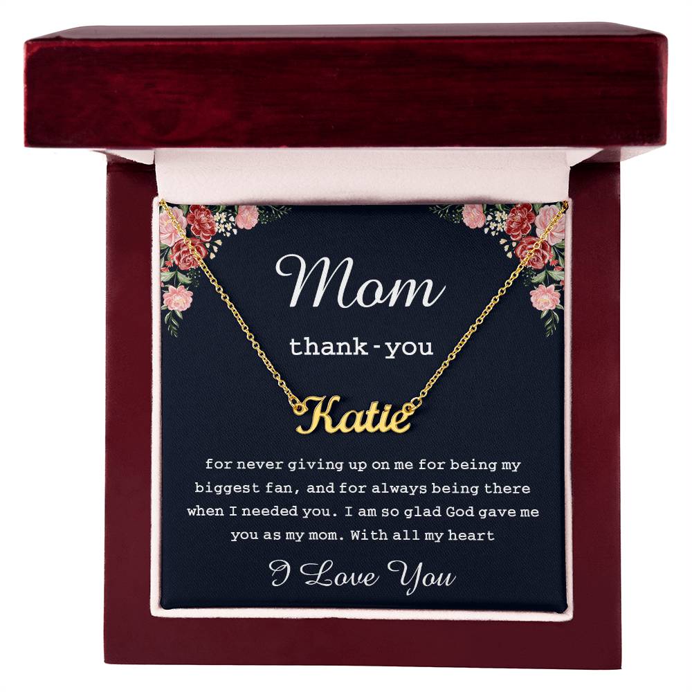 custom  1 name mom 7