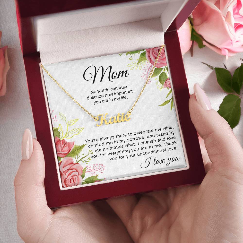 custom  1 name mom 6