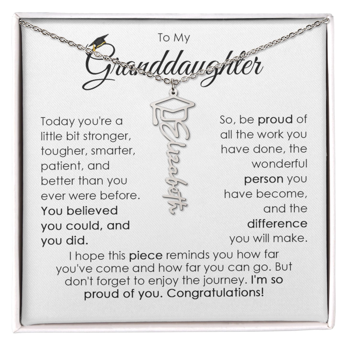 custom name grad 1