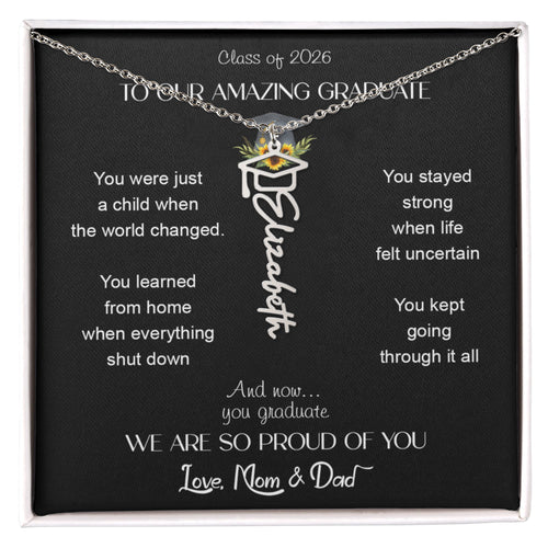 custom name grad 8