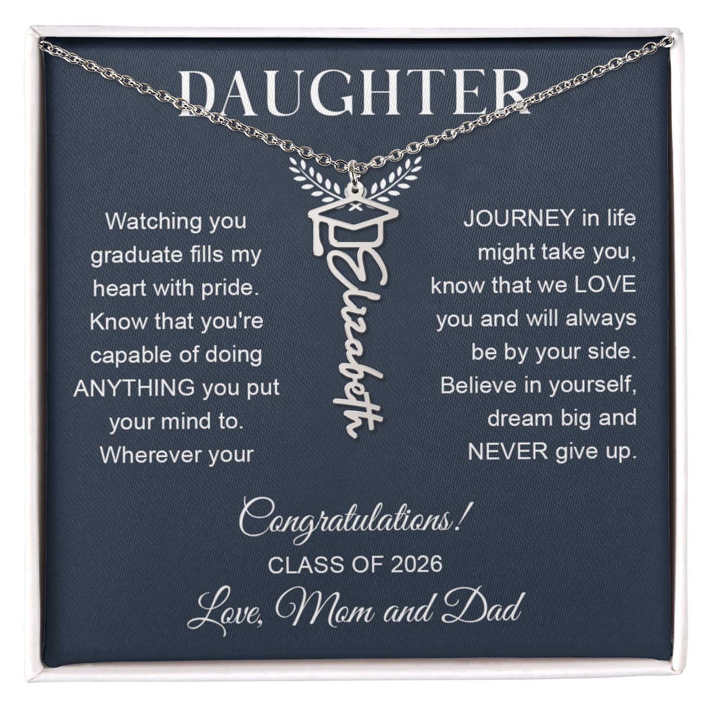 custom name grad 2