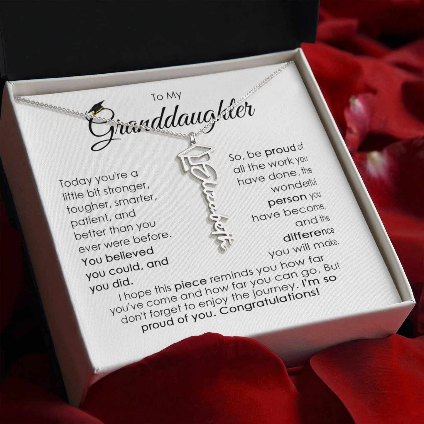 custom name grad 1