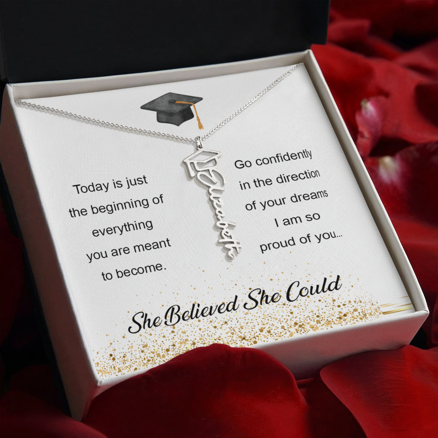 custom name grad 5