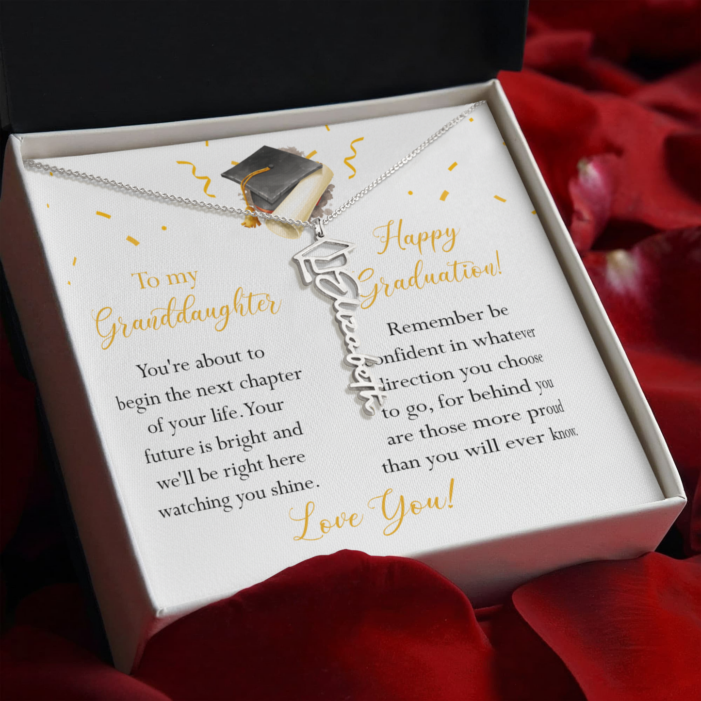 custom name grad 4