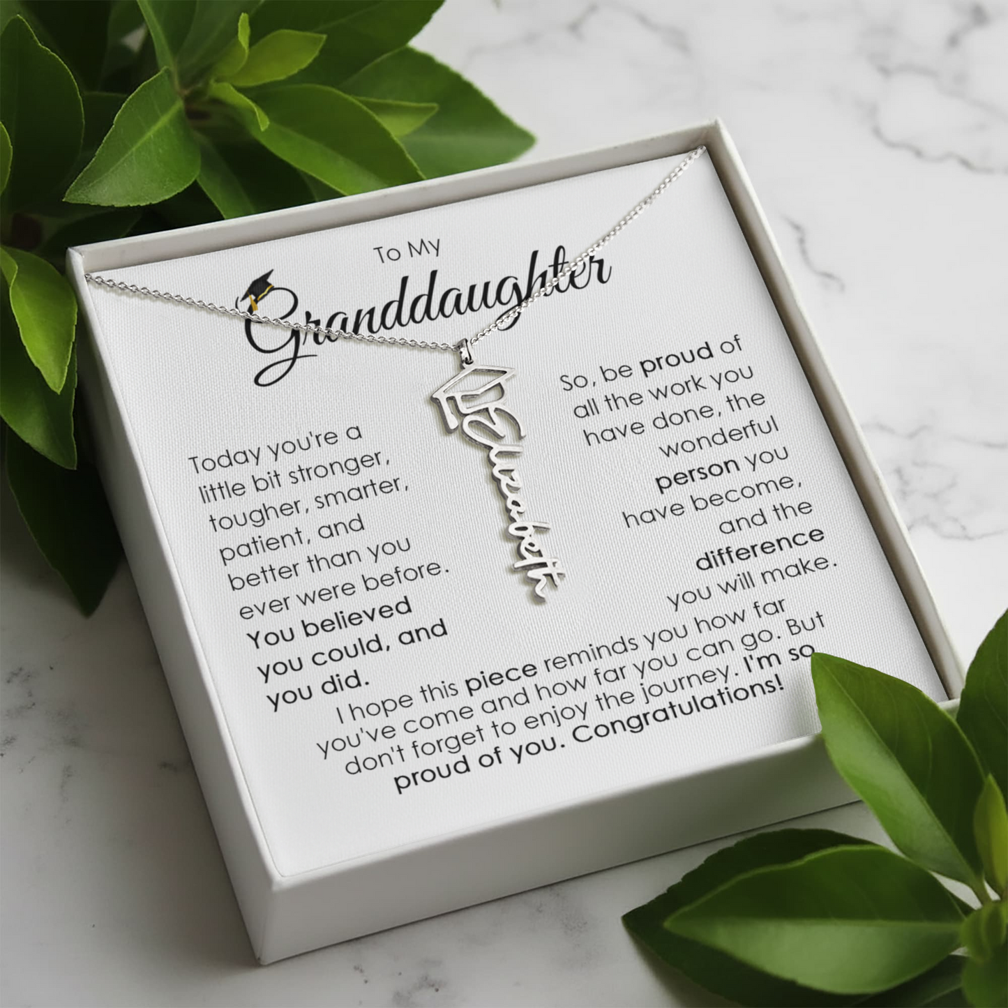 custom name grad 1