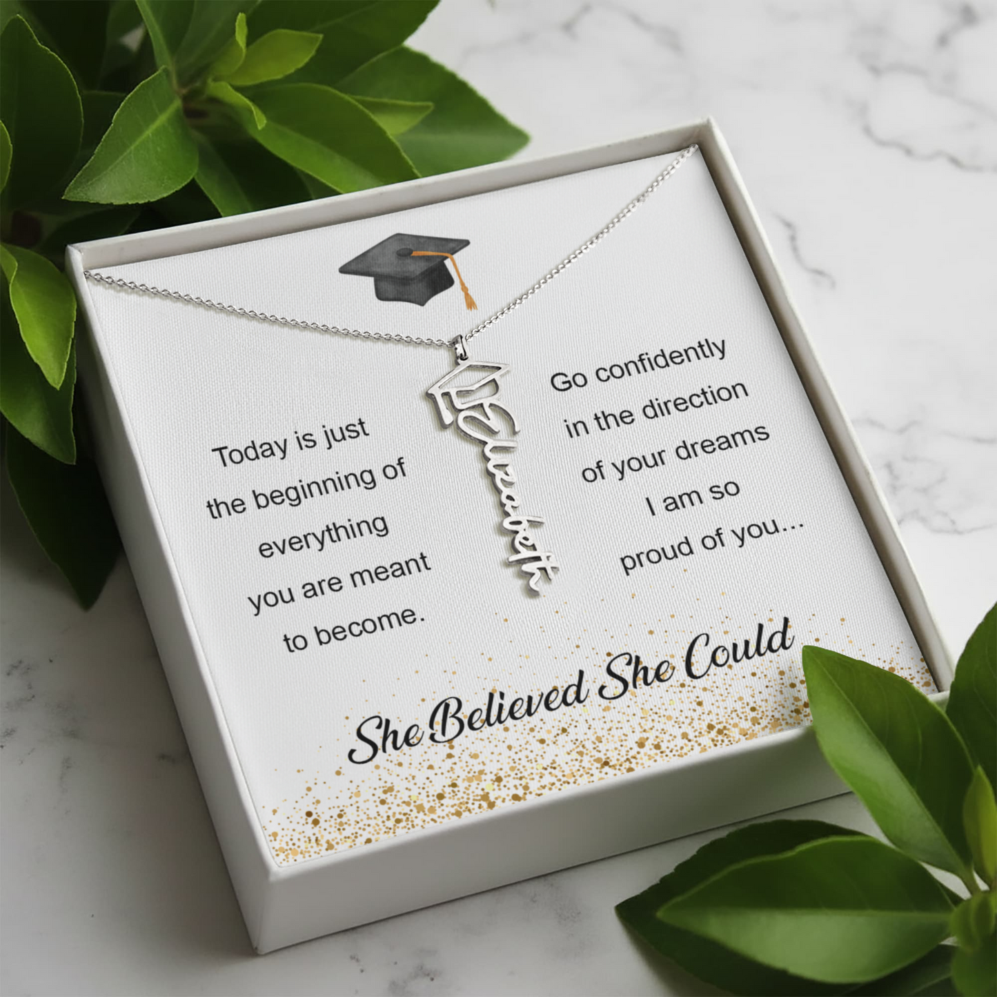 custom name grad 5