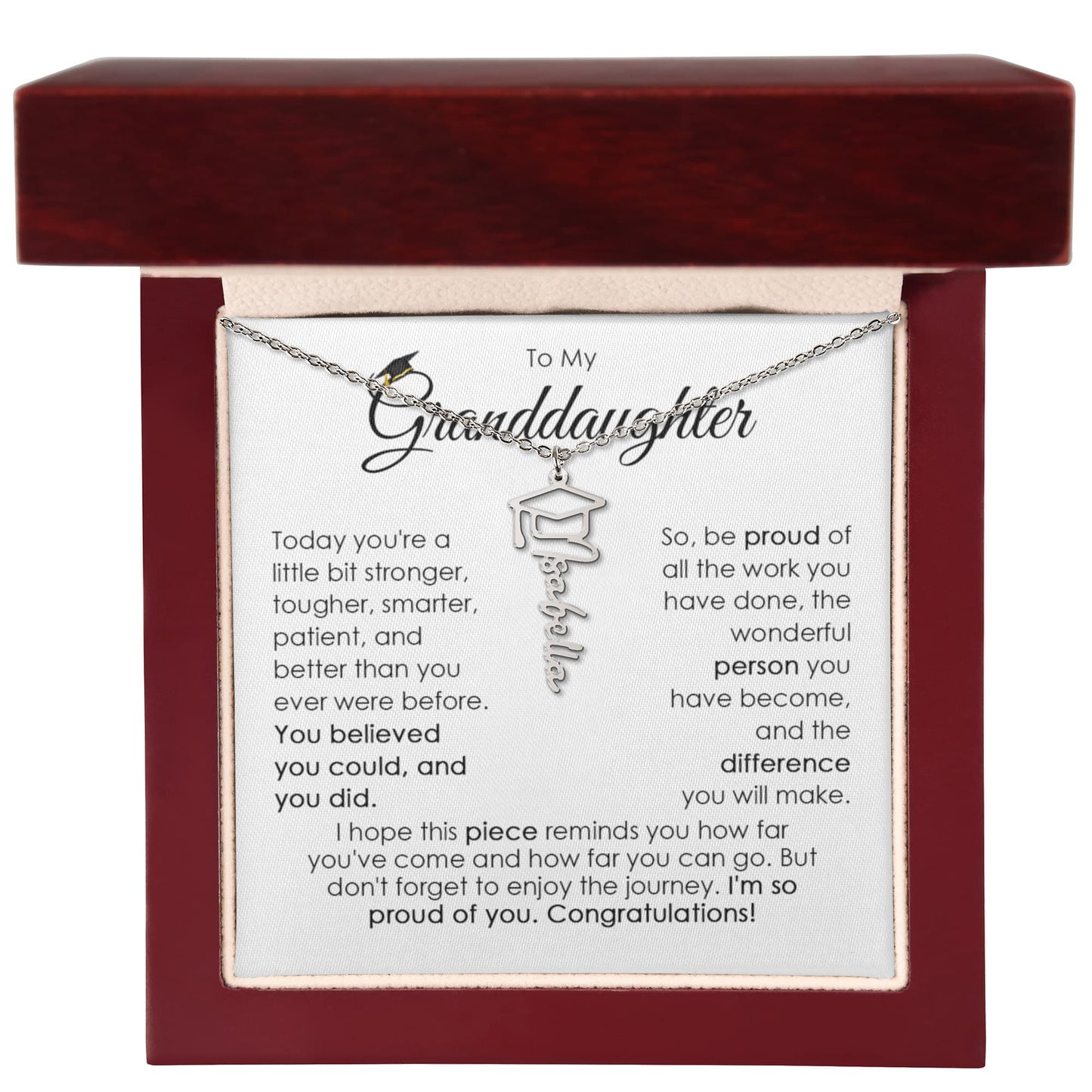 custom name grad 1
