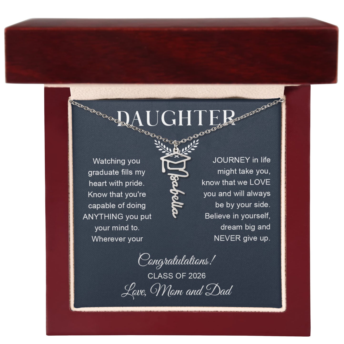 custom name grad 2