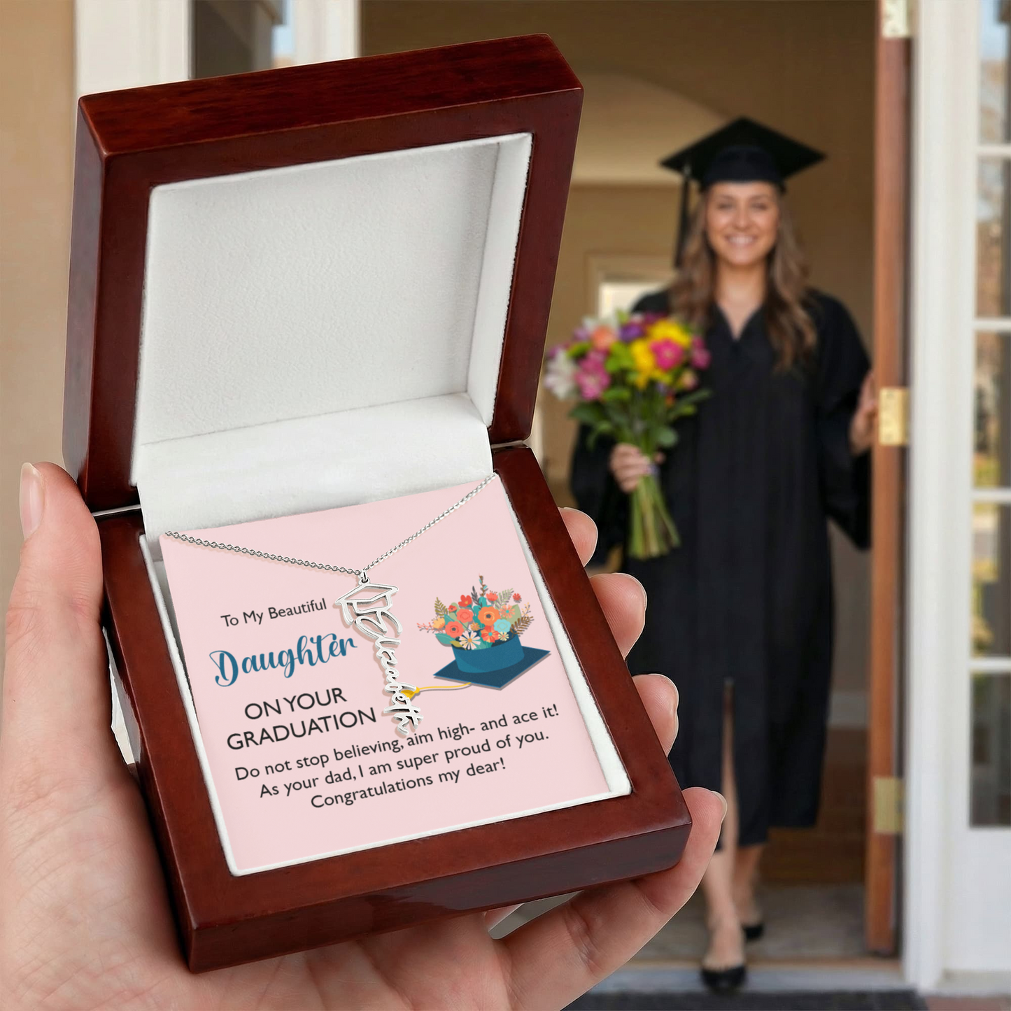 custom name grad 6