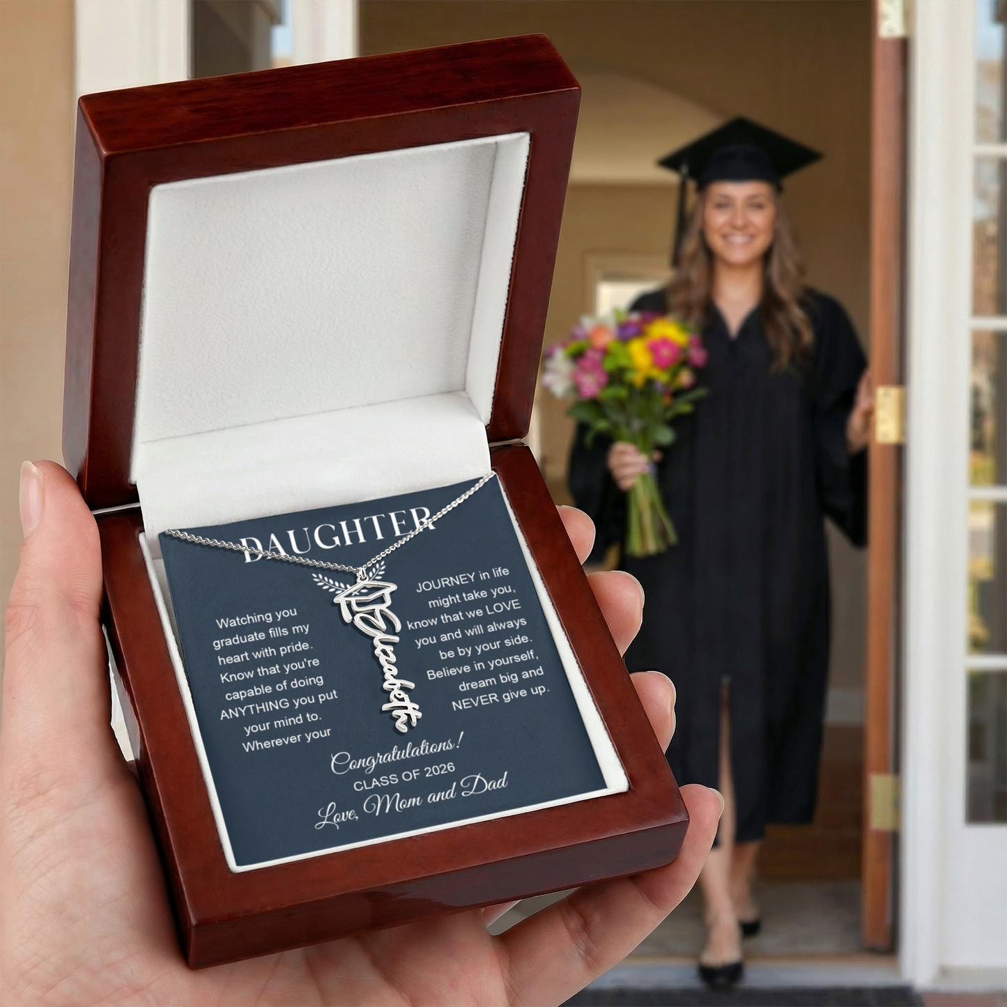 custom name grad 2