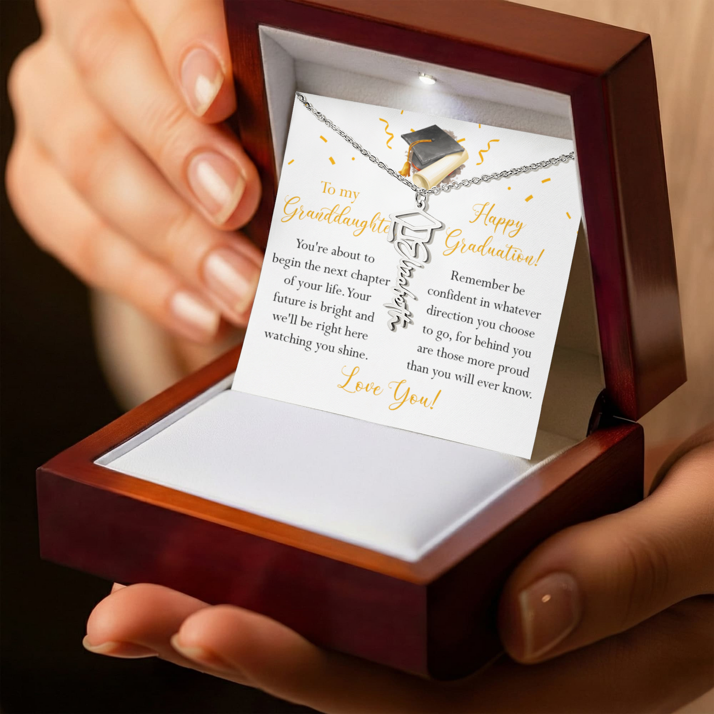 custom name grad 4
