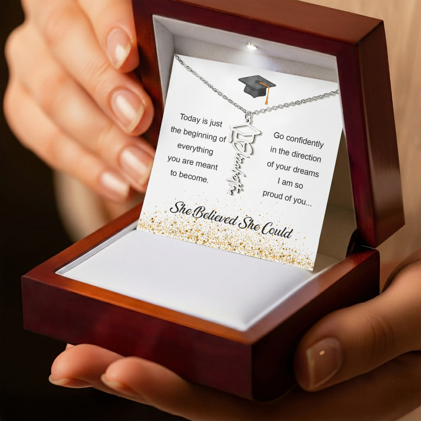 custom name grad 5