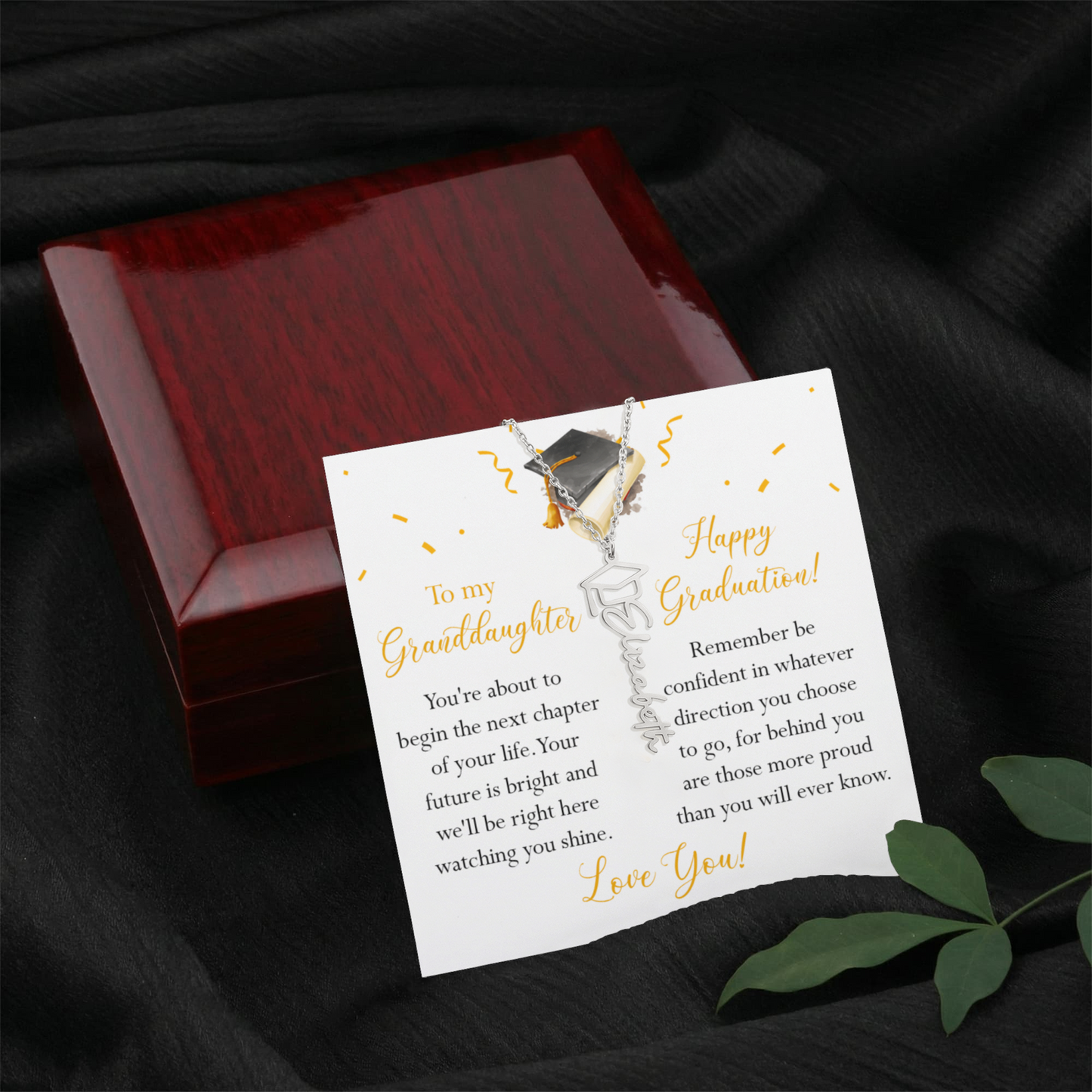 custom name grad 4